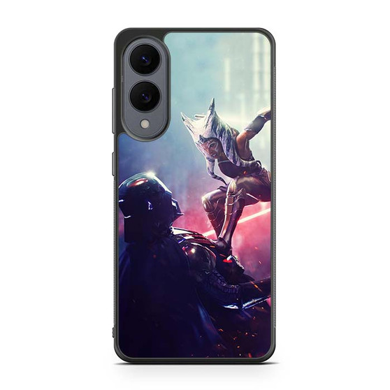Star Wars Ahsoka Tano Vs Vader Samsung Galaxy S25 Edge Case