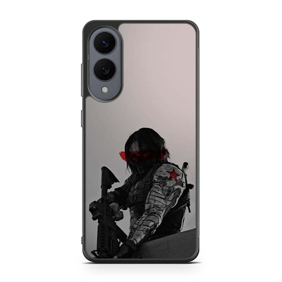 Winter soldier aiming captain america Samsung Galaxy S25 Edge Case
