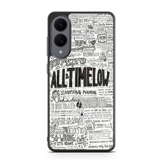 All Time Low Lyrics Samsung Galaxy S25 Edge Case