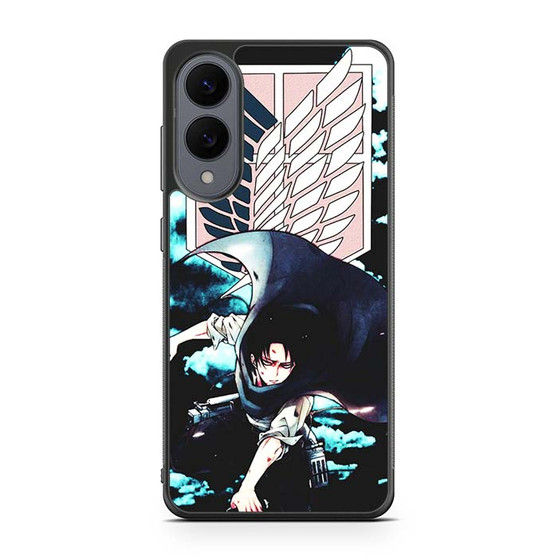 Attack on the Titan Captain Levi 1 Samsung Galaxy S25 Edge Case