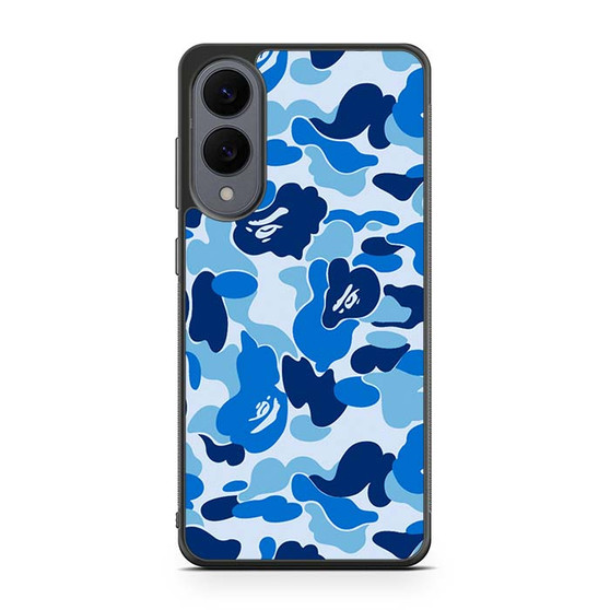Bape Blue Camo Samsung Galaxy S25 Edge Case