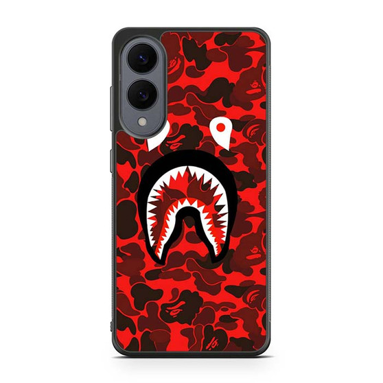 Bape camo red Samsung Galaxy S25 Edge Case