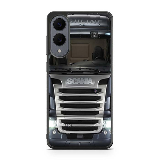 black scania truck Samsung Galaxy S25 Edge Case