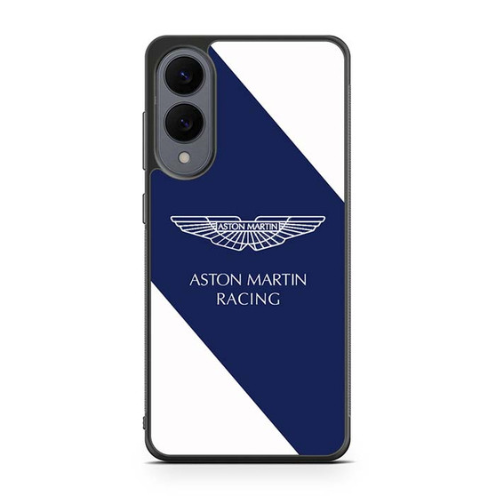 Blue White Aston Martin Samsung Galaxy S25 Edge Case