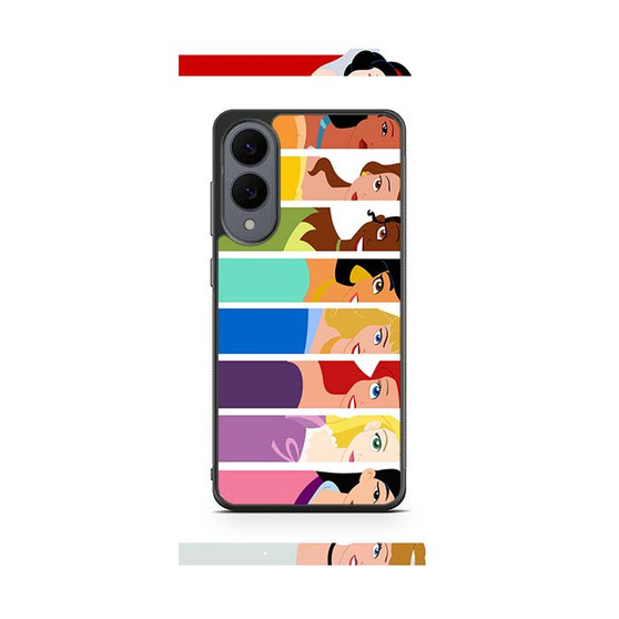 disney princess figures Samsung Galaxy S25 Edge Case