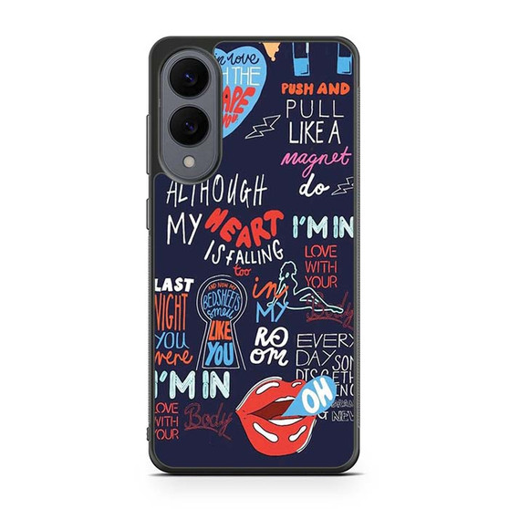 Ed Sheeran Quotes 2 Samsung Galaxy S25 Edge Case