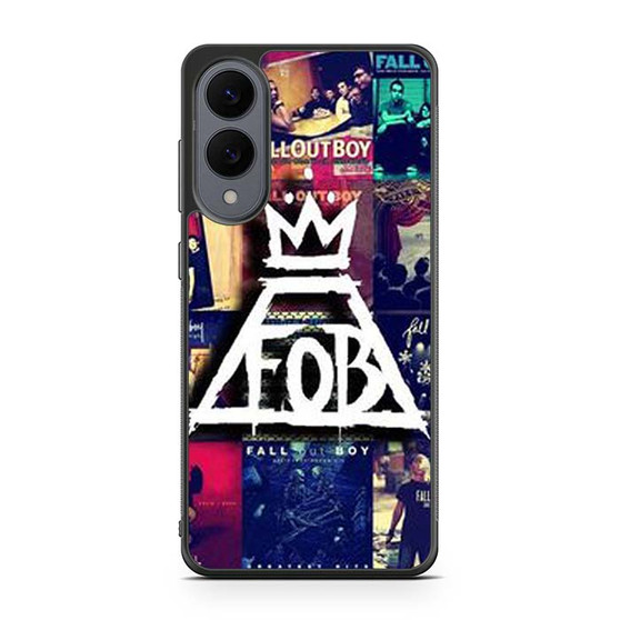 fall out boy album collage Samsung Galaxy S25 Edge Case