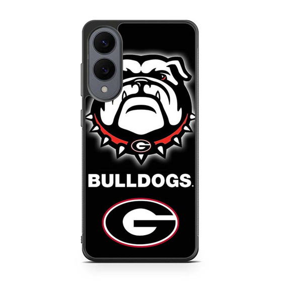 Georgia Athletics American Football 4 Samsung Galaxy S25 Edge Case