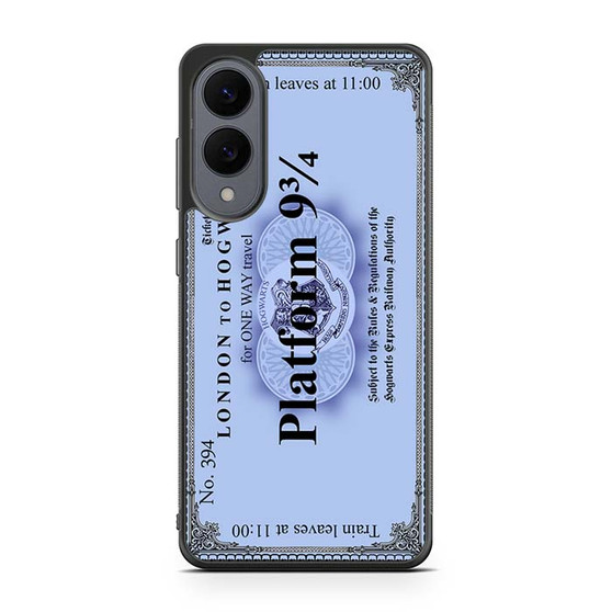 hogwarts blue platform Samsung Galaxy S25 Edge Case