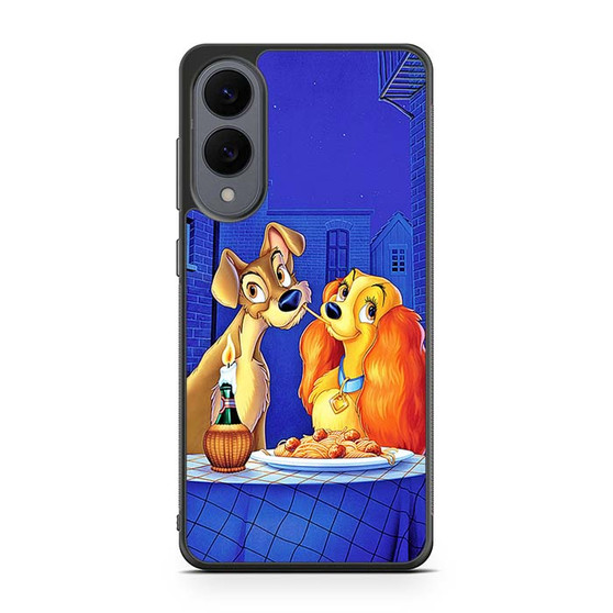 Lady And The Tramp Dinner Samsung Galaxy S25 Edge Case