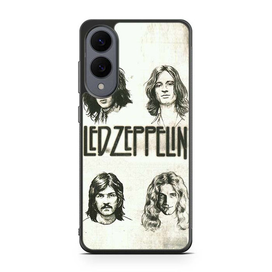 Led Zeppelin Poster art Samsung Galaxy S25 Edge Case