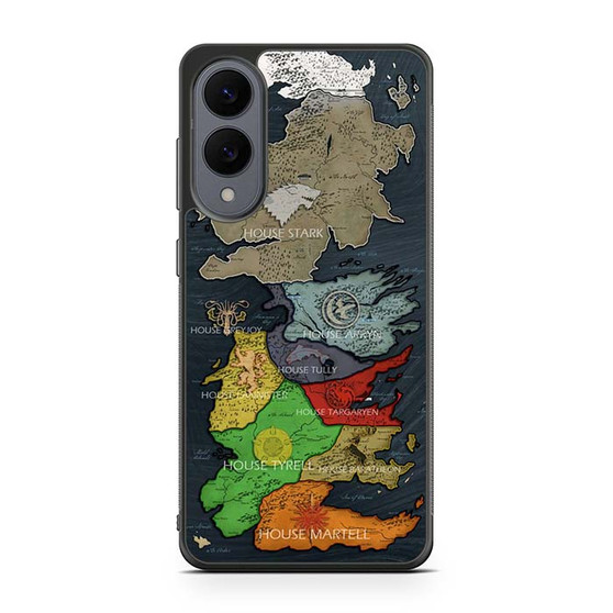 Map of Game of Thrones Samsung Galaxy S25 Edge Case
