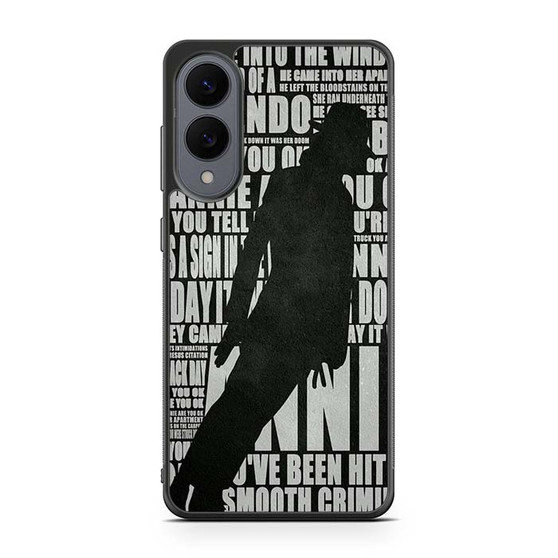 Michael Jackson Lyrics Samsung Galaxy S25 Edge Case