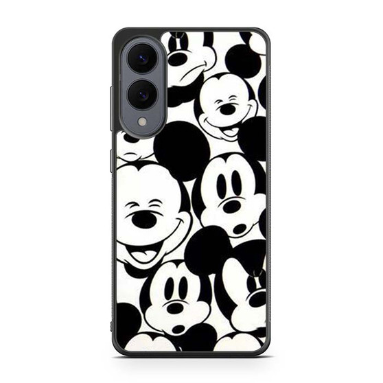 Mickey Mouse Face Collage Samsung Galaxy S25 Edge Case