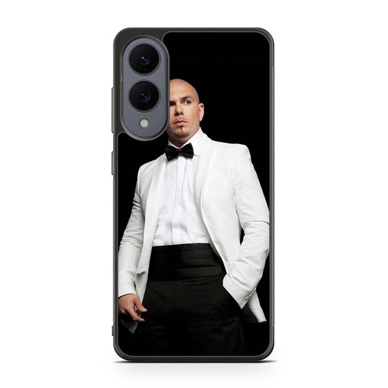 Pitbull in White Samsung Galaxy S25 Edge Case