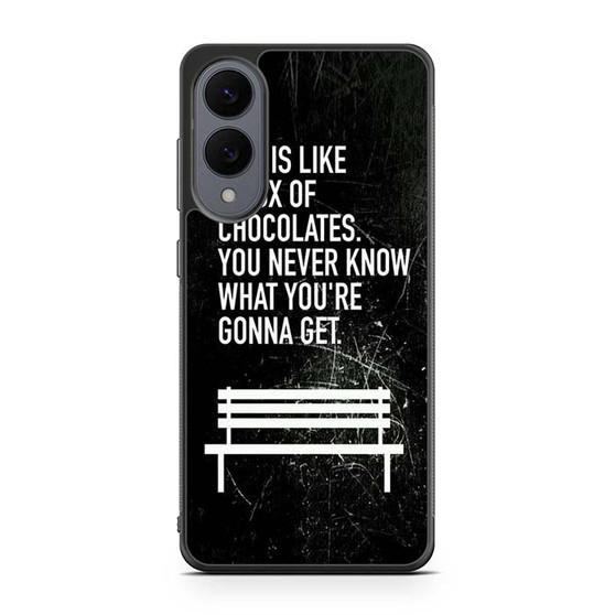 Quotes from Forestgump Samsung Galaxy S25 Edge Case