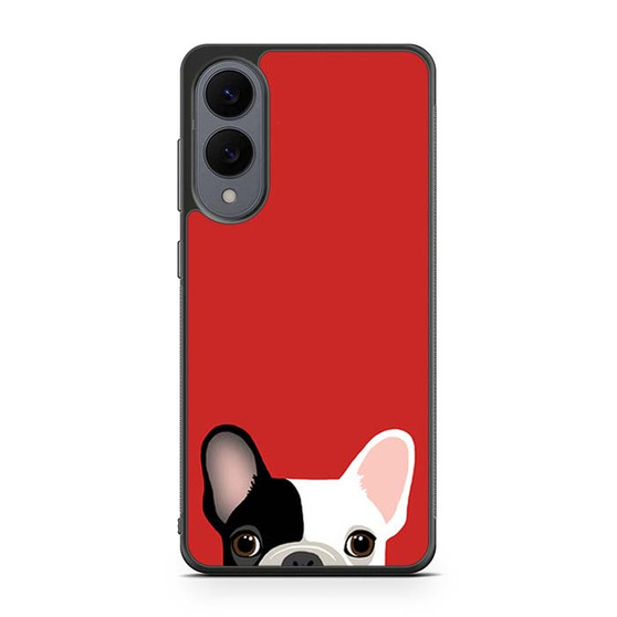 red french bulldog Samsung Galaxy S25 Edge Case