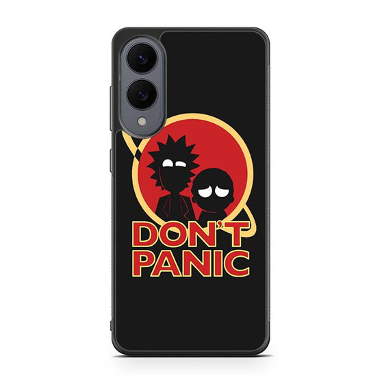 Rick And Morty Dont Panic Samsung Galaxy S25 Edge Case