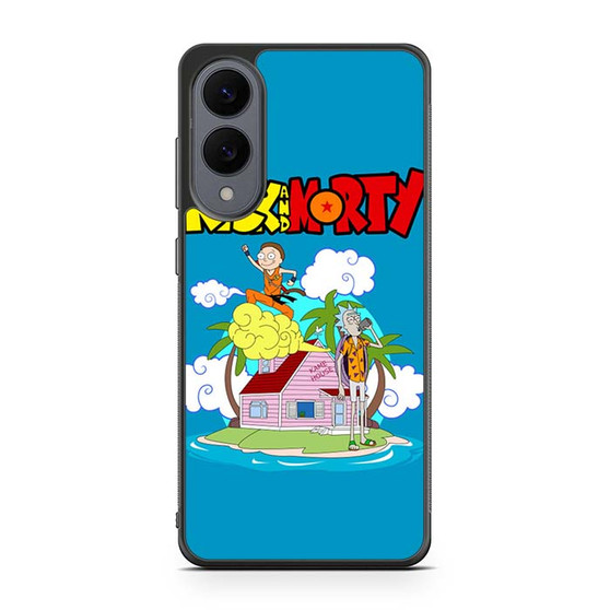 rick and morty dragonball parody Samsung Galaxy S25 Edge Case