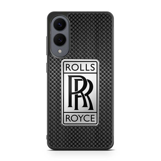 Rolls Royce Plat Logo Samsung Galaxy S25 Edge Case