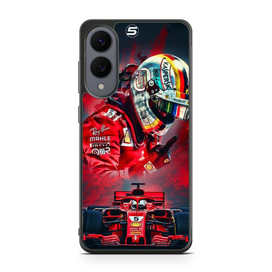 Sebastian Vettel Ferrari Samsung Galaxy S25 Edge Case