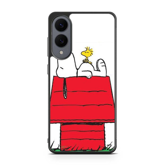 Snoopy and woodstock Samsung Galaxy S25 Edge Case