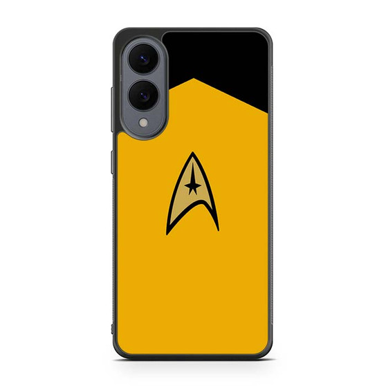 Star Trek Logo Light Yellow Samsung Galaxy S25 Edge Case