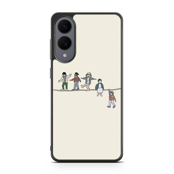 Stranger Things Hanging Samsung Galaxy S25 Edge Case