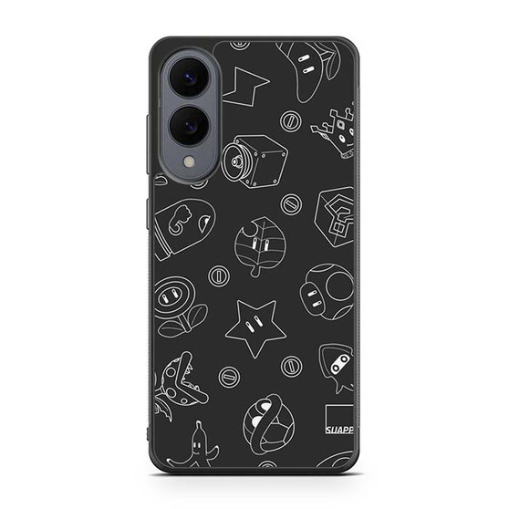 Super Mario Things Samsung Galaxy S25 Edge Case