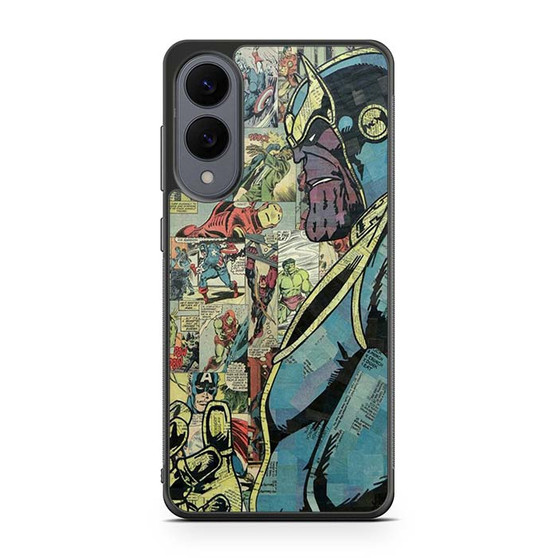 Thanos Comic Pattern Samsung Galaxy S25 Edge Case