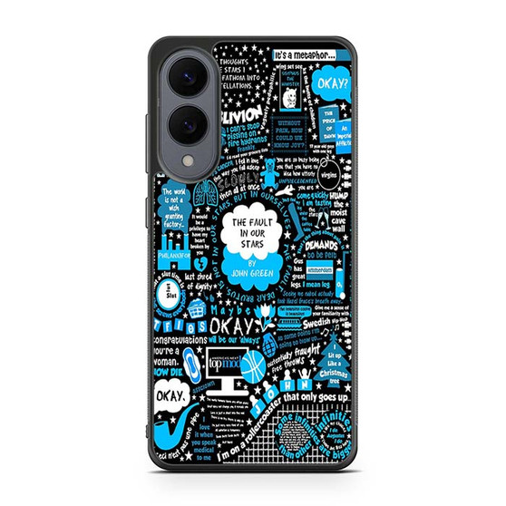 The fault in our stars collage Samsung Galaxy S25 Edge Case