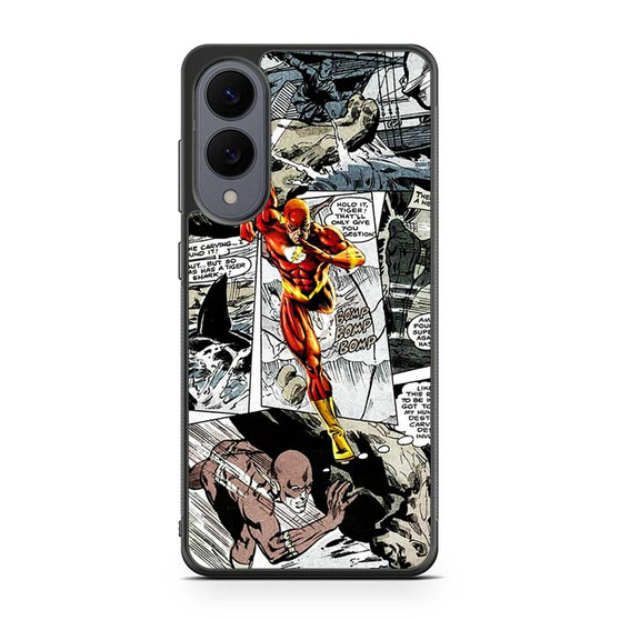 The Flash in Comic Samsung Galaxy S25 Edge Case