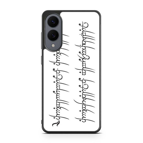 The Lord Of the Rings quotes Samsung Galaxy S25 Edge Case