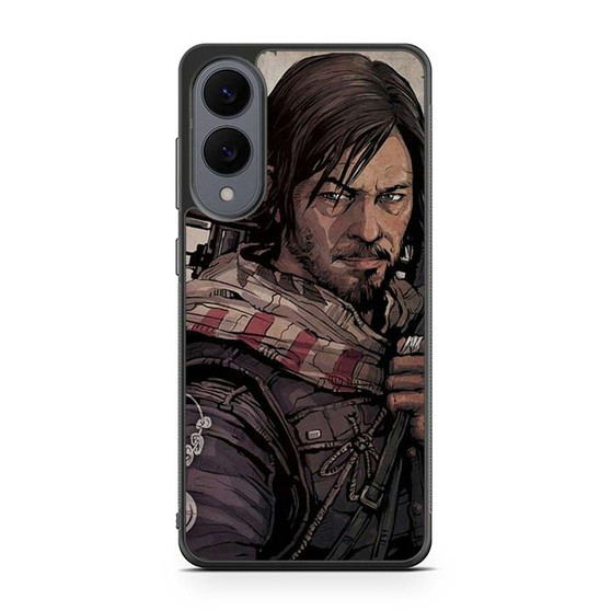 The Walking Dead Daryl Dixon Artwork Samsung Galaxy S25 Edge Case