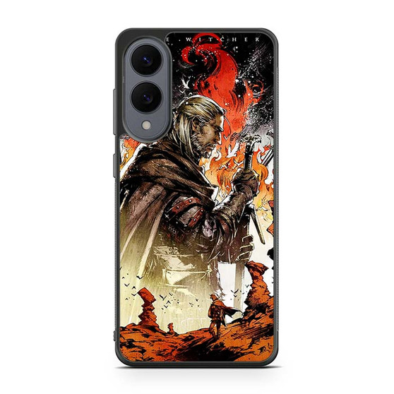 The Witcher 3 Geralt Samsung Galaxy S25 Edge Case