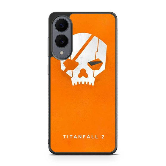 Titanfall 2 Skull Poster Samsung Galaxy S25 Edge Case