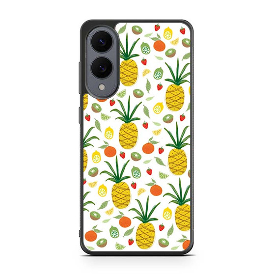 tropical fruit Samsung Galaxy S25 Edge Case