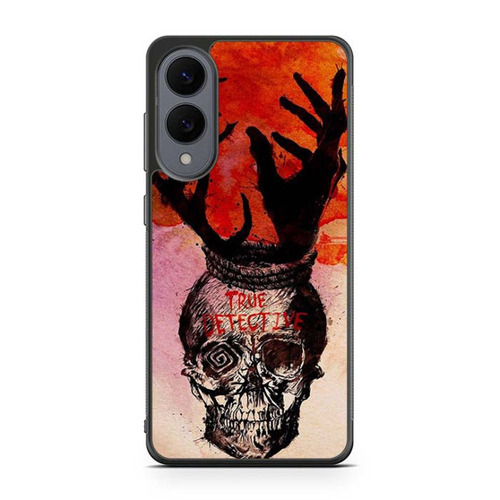 True Detective Skull Art Samsung Galaxy S25 Edge Case