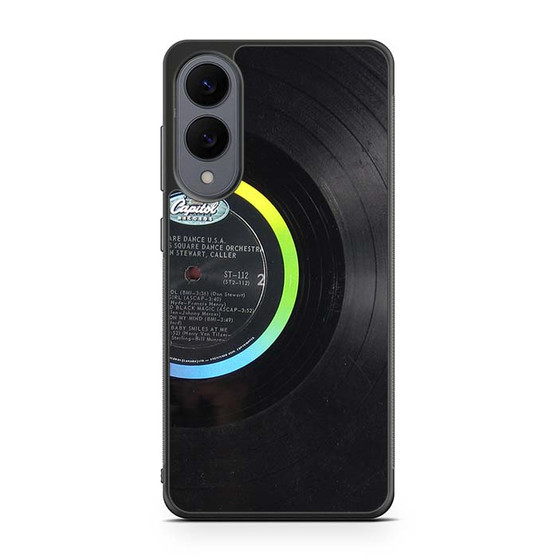 vinyl record Samsung Galaxy S25 Edge Case