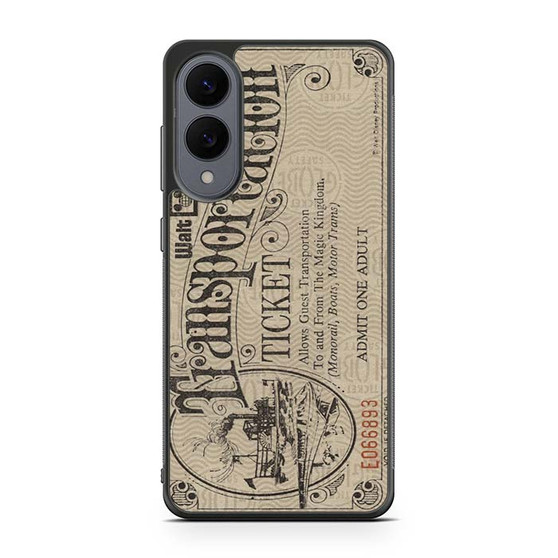 walt disney transportation ticket Samsung Galaxy S25 Edge Case