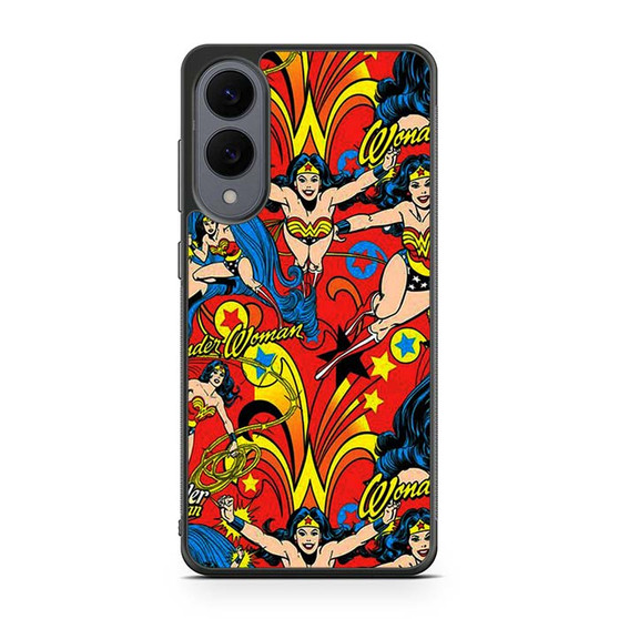 Wonder Woman Collages 2 Samsung Galaxy S25 Edge Case
