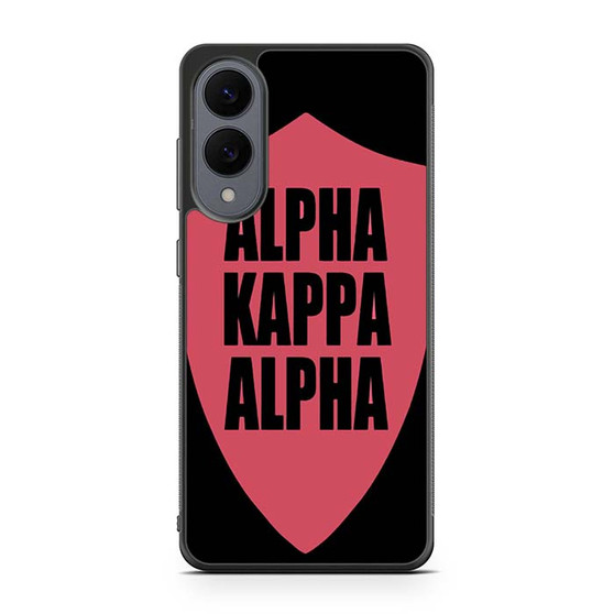 Alpha Kappa Alpha in Shield Samsung Galaxy S25 Edge Case