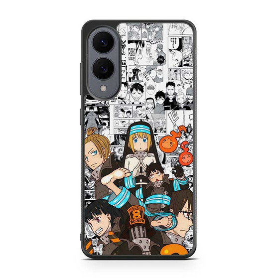 Fire Force in Comic Samsung Galaxy S25 Edge Case