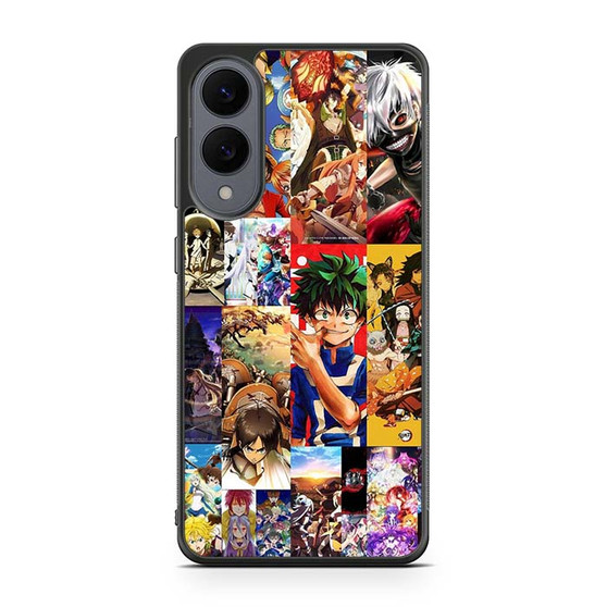 Good Anime Collage Colorful Samsung Galaxy S25 Edge Case