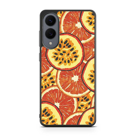 Orange in Art Samsung Galaxy S25 Edge Case