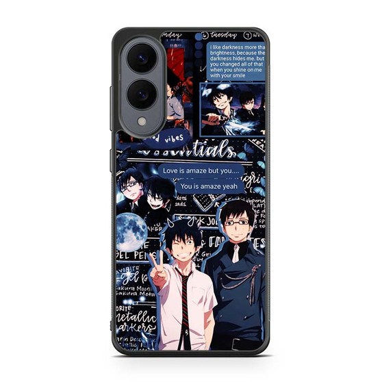Blue Exorcist Quotes Samsung Galaxy S25 Edge Case