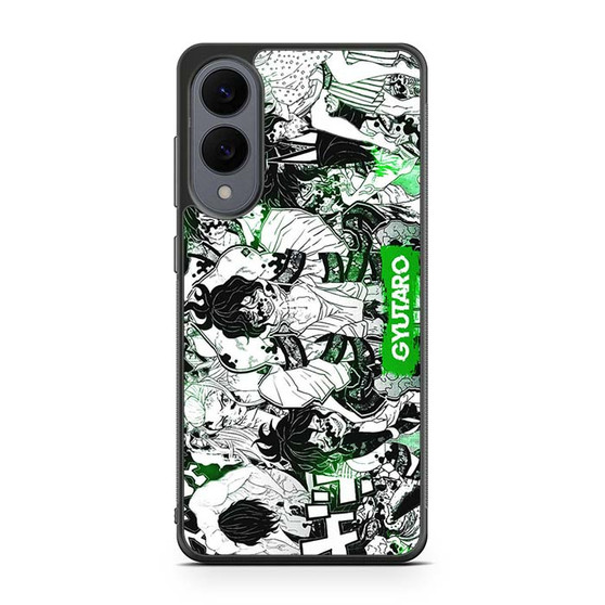 Demon Slayer Gyutaro art Samsung Galaxy S25 Edge Case