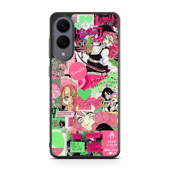 Demon Slayer Mitsuri Kanroji Collage Samsung Galaxy S25 Edge Case