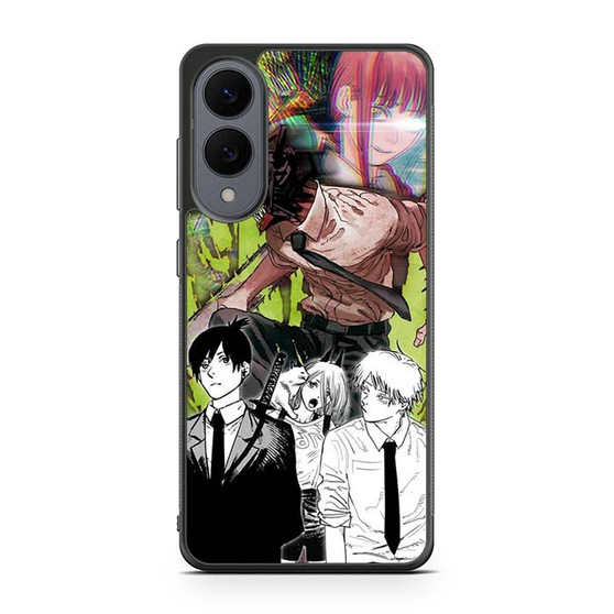 Denji Power Makima Aki Cover Samsung Galaxy S25 Edge Case