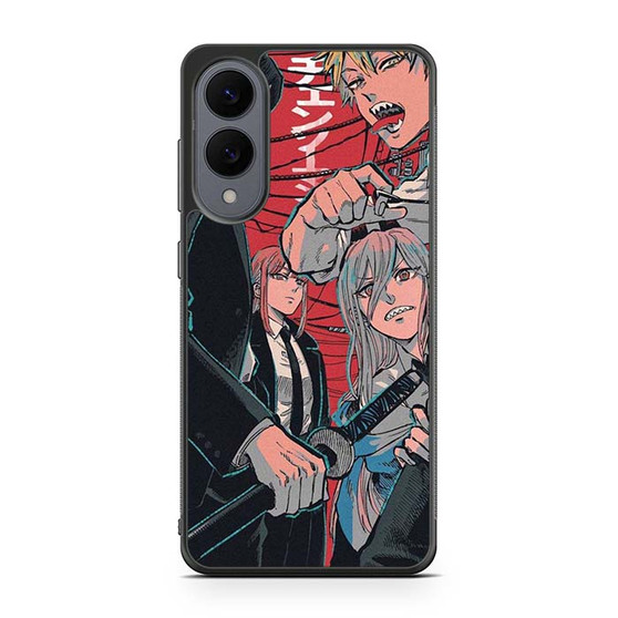 Denji Power Makima Aki Samsung Galaxy S25 Edge Case